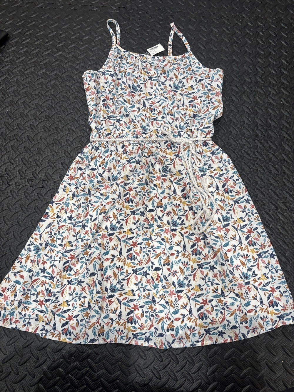 Women’s Floral Spaghetti-Strap Dress
